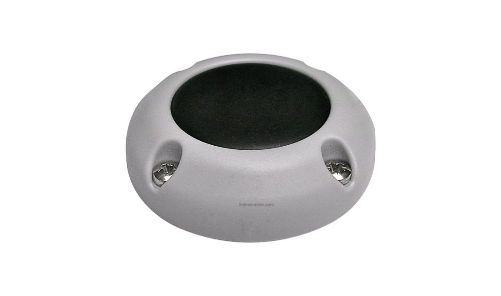 Kabelgenomföring grå nylon 49x19 mm kont