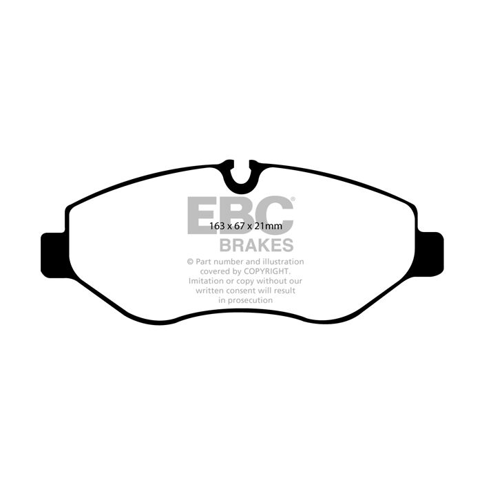 Bromsbelägg EBC Yellowstuff DP41926R