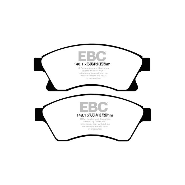 Bromsbelägg EBC Yellowstuff DP42065R