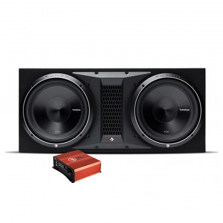 Rockford Fosgate P3-2X12 & Bass Habit SPL ELITE 2000.1DF