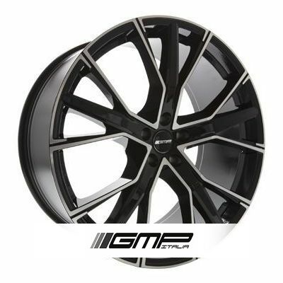 Aluminiumfälgar GMP Italia Gunner 9x21 ET35 5x112 66.5 (Diamant, Svart)