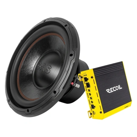 GAS MAD S3-12D2 med Recoil RL680.1, 1x12" baspaket